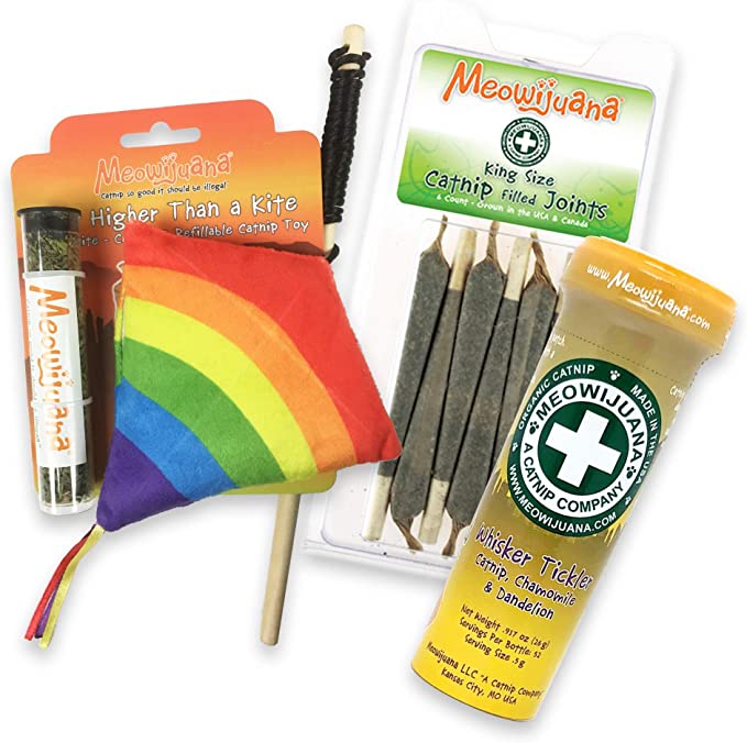 Meowijuana, Refillable Catnip Toy Bundles-1